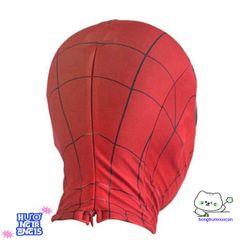 Khẩu Trang Halloween 3D Spider-Man - Mặt Nạ Cosplay Miles Morales & Iron Spider Cho Người Lớn - Đồ Chơi Siêu Anh Hùng