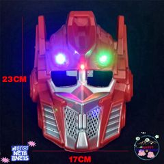 Mặt Nạ Siêu Nhân Ultraman LED Phát Sáng Cho Bé - Đạo Cụ Cosplay Halloween và Tiệc Quyến Rũ