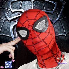 Khẩu Trang Siêu Anh Hùng Người Nhện Chất Liệu Lycra - Mặt Nạ Cosplay Độc Đáo Cho Fan Marvel