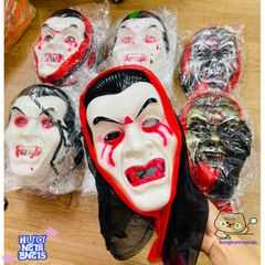 Mặt Nạ Ma Cà Rồng Cho Halloween & Tết Trung Thu - Phụ Kiện Hóa Trang Độc Đáo Cho Trẻ Em, Thú Vị Và Đầy Ma Quái
