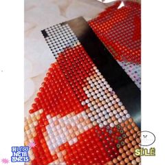 Thước Kẻ Chính Xác Đính Đá - Dụng Cụ Làm Tranh Đính Đá Siêu Bền, Hộp Đựng Đá Tiện Lợi, Công Cụ Trang Trí Sáng Tạo
