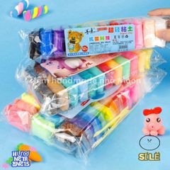 Bộ Đất Sét Tự Khô Nhamoon 12/24/36 Màu - Đất Sét Siêu Nhẹ Handmade Dành Cho DIY và Nghệ Thuật Sáng Tạo