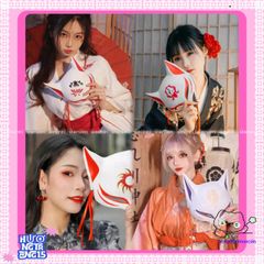 Mặt Nạ Mèo Nửa Mặt Halloween - Phụ Kiện Thú Vị cho Tiệc Hóa Trang và Giải Trí - Sản phẩm Thời Trang Độc Đáo