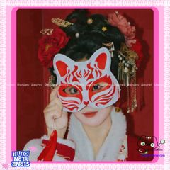 Mặt Nạ Mèo Nửa Mặt Halloween - Phụ Kiện Thú Vị cho Tiệc Hóa Trang và Giải Trí - Sản phẩm Thời Trang Độc Đáo