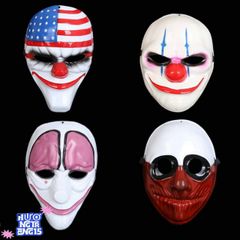 Mặt Nạ Hề PVC Halloween - Biến Hóa Thành Chú Hề Kinh Dị Cho Người Lớn và Trẻ Em - Phụ Kiện Thời Trang Lễ Hội