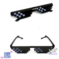 Kính Mát Thug Life T34 8-Bit Độc Đáo Chống UV - Thời Trang Unisex Cho Tín Đồ Phong Cách Streetwear