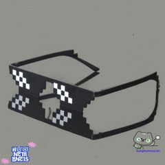 Kính Mát Thug Life T34 8-Bit Độc Đáo Chống UV - Thời Trang Unisex Cho Tín Đồ Phong Cách Streetwear