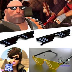 Kính Mát Thug Life T34 8-Bit Độc Đáo Chống UV - Thời Trang Unisex Cho Tín Đồ Phong Cách Streetwear