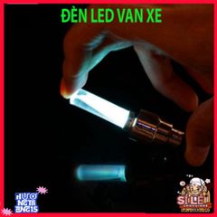 Đèn LED Trang Trí Lốp Xe - Nắp Van Phát Sáng 7 Màu Sắc, Phụ Kiện Thú Vị Cho Xe Đạp và Ô Tô, An Toàn và Thời Trang
