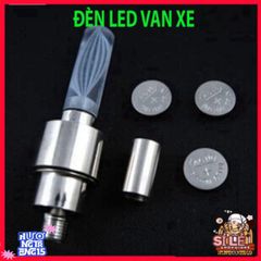 Đèn LED Trang Trí Lốp Xe - Nắp Van Phát Sáng 7 Màu Sắc, Phụ Kiện Thú Vị Cho Xe Đạp và Ô Tô, An Toàn và Thời Trang