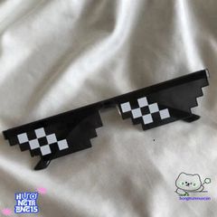Kính Mát Punk Mosaic Thug Life - Kính Chống UV400, Thiết Kế Độc Đáo, Phong Cách Disco Cá Tính, Hoàn Hảo Cho Tiệc Tùng và Du Lịch