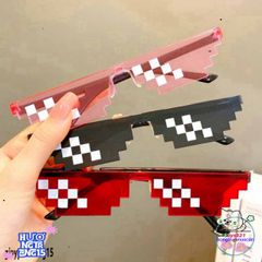 Kính Thuglife Minecraft 6 Chấm - Kính Mắt Thời Trang Độc Đáo Cho Nam Nữ, Hot Trend 2021, Kiểu Dáng Dễ Thương