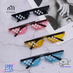 Kính Mát Pixel Huyền Thoại Retro - Kính Râm Thời Trang Dành Cho Game Thủ, Bảo Vệ Mắt, Nhiều Màu Sắc Cá Tính
