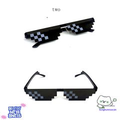 Kính Mát Unisex Thug Life - Phong Cách Thời Thượng UV400, Kính Râm Dành Cho Game Thủ, Quà Tặng Độc Đáo