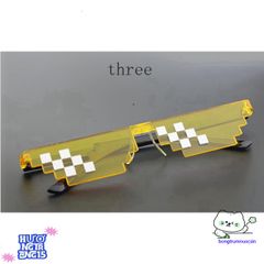 Kính Mát Unisex Thug Life - Phong Cách Thời Thượng UV400, Kính Râm Dành Cho Game Thủ, Quà Tặng Độc Đáo