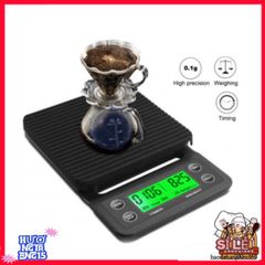 Cân Tiểu Ly Điện Tử Mini Tinh Tế 5kg - Thiết Kế Hiện Đại, Đo Chính Xác Cho Nhà Bếp, Phụ Kiện Nấu Ăn Thông Minh