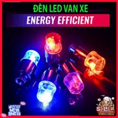 Set 2 Đèn LED Neon Chống Nước Cho Bánh Xe Đạp & Ô Tô - Phát Sáng Nắp Van An Toàn, Thẩm Mỹ, Tiện Dụng