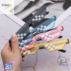 Kính Mát Retro Yovip - Kính Râm Độc Đáo Khảm Trang Trí Thời Trang Cho Fan Game Việt Nam