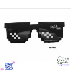 Kính Mát Mosaic Thug Life - Kiểu Dáng Hip Hop Độc Đảo Dành Cho Nam Nữ với Chất Liệu PC và UV400