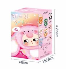 Mô Hình Búp Bê Baby Three V3 - Blind Box Dễ Thương, Quà Tặng Độc Đáo, Trang Trí Móc Khóa, Pop Mart Chính Hãng
