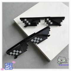 Kính Mát Thời Thượng Sweetybox Thug Life Cá Tính - Chống Chói UV400, Phong Cách Vũ Trường, Thích Hợp Du Lịch và Tiệc Tùng