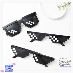 Kính Mát Thời Thượng Sweetybox Thug Life Cá Tính - Chống Chói UV400, Phong Cách Vũ Trường, Thích Hợp Du Lịch và Tiệc Tùng