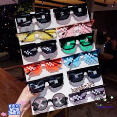 Kính Thuglife 6 Chấm MINECRAFT - Kính Mát Thời Trang Độc Đáo Nhiều Sắc Màu, Phong Cách Mới 2021