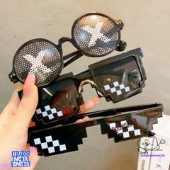 Kính Thuglife 6 Chấm MINECRAFT - Kính Mát Thời Trang Độc Đáo Nhiều Sắc Màu, Phong Cách Mới 2021