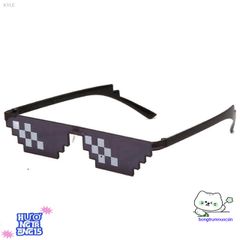 Kính Mát Pixel Thời Trang Hai Mặt - Phụ Kiện Hóa Trang Độc Đáo Cho Tiệc, Halloween, Giáng Sinh, Quà Tặng Thú Vị