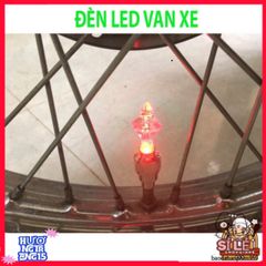 Đèn LED Gắn Van Xe Nháy 7 Màu - Phụ Kiện Xe Đạp, Xe Máy và Ô Tô, Tăng Cường An Toàn, Dễ Dàng Lắp Đặt, Hiệu Ứng Ánh Sáng Sống Động