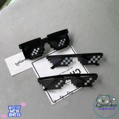 Kính Mát Thug Life 8bit Nam - Thời Trang Chống Nắng UV400 Cho Phong Cách Cá Tính, Độc Đáo và Sang Trọng
