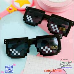 Kính Mát Thug Life Đen Chất Lượng Cao - Món Quà Thích Hợp Cho Game Thủ & Người Đam Mê Meme, Tự Tin Đương Đầu Với Cuộc Sống