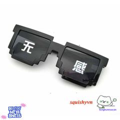 Kính Mát Thug Life Đen Chất Lượng Cao - Món Quà Thích Hợp Cho Game Thủ & Người Đam Mê Meme, Tự Tin Đương Đầu Với Cuộc Sống