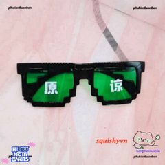 Kính Mát Thuglife 6 Chấm MINECRAFT - Kính Mắt Unisex Đen Trắng Cao Cấp, Thời Trang Đẹp, Miễn Phí Vận Chuyển