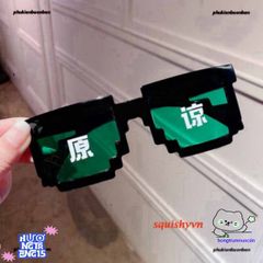 Kính Mát Thuglife 6 Chấm MINECRAFT - Kính Mắt Unisex Đen Trắng Cao Cấp, Thời Trang Đẹp, Miễn Phí Vận Chuyển