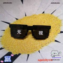 Kính Mát Thuglife 6 Chấm MINECRAFT - Kính Mắt Unisex Đen Trắng Cao Cấp, Thời Trang Đẹp, Miễn Phí Vận Chuyển