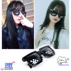 Kính Mát Thug Life Oversized - Phong Cách Cool Ngầu Dành Cho Game Thủ, Chống Tia UV, Kiểu Dáng Đẹp, Thời Trang Năng Động