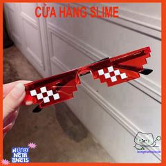 Kính Thuglife MINECRAFT 6 Chấm Đa Sắc - Kính Mát Thời Trang Độc Đáo, Phong Cách Ngầu Cho Nam Nữ