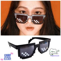 Kính Mát Thug Life Oversized - Phong Cách Cool Ngầu Dành Cho Game Thủ, Chống Tia UV, Kiểu Dáng Đẹp, Thời Trang Năng Động