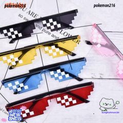 Kính Mát Thug Life 8 Bit Pixel - Kính Mosaic Độc Đáo Cho Gamer, Khẳng Định Phong Cách Thời Trang 2023