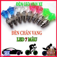 Đèn LED Van Xe Nháy 7 Màu - Phụ Kiện Phát Sáng An Toàn Cho Xe Đạp, Xe Máy và Ô Tô