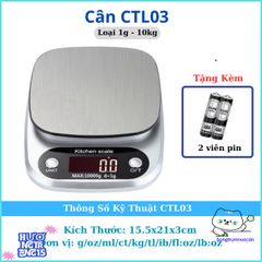 Cân Điện Tử Mini 1g-5kg Chính Xác Cao - Cân Thực Phẩm, Gia Vị - Kèm Pin Miễn Phí, Dễ Sử Dụng cho Bếp Nhà