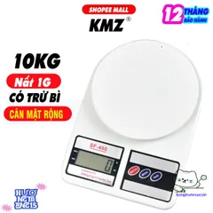 Cân Điện Tử KMZ C105 - Đo Chính Xác 5Kg, Bảo Hành 1 Năm, Thiết Kế Gọn Nhẹ, Màn Hình LED Rõ Ràng, Thích Hợp Cân Vàng Bạc, Thảo Mộc
