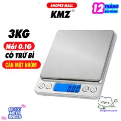 Cân Điện Tử KMZ C105 - Đo Chính Xác 5Kg, Bảo Hành 1 Năm, Thiết Kế Gọn Nhẹ, Màn Hình LED Rõ Ràng, Thích Hợp Cân Vàng Bạc, Thảo Mộc
