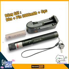 Đèn Laser 303 Tia Sáng Xanh - Thiết Bị Chiếu Sáng Đa Năng với Pin Dung Lượng Cao và Chế Độ Kính Vạn Hoa