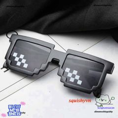 Kính Mắt 6 Chấm Sắc Màu PVN52031 - Phong Cách Thug Life Độc Đáo, Phụ Kiện Thời Trang Cho Game Thủ và Fan Văn Hóa Đường Phố