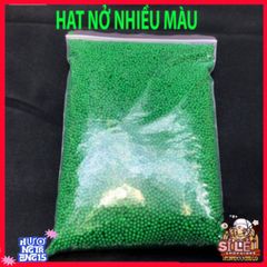 Bộ Hạt Nở Xanh Dễ Thương - Chai Dẻo 100gr/200gr/500gr - Sáng Tạo Thú Vị và Thân Thiện Môi Trường cho Trẻ Em