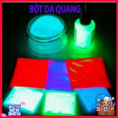Bột Dạ Quang Phát Sáng MS40 (5g) - Vật Liệu Trang Trí Slime Sáng Tạo, An Toàn Cho Trẻ Em, Hiệu Ứng Độc Đáo Trong Bóng Tối