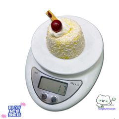 Cân Điện Tử Mini 1g-5kg Chính Xác Cao với Màn Hình LCD và Pin Tặng Kèm - Thiết Bị Nhà Bếp Tiện Lợi