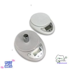 Cân Điện Tử Mini 1g-5kg Chính Xác Cao với Màn Hình LCD và Pin Tặng Kèm - Thiết Bị Nhà Bếp Tiện Lợi